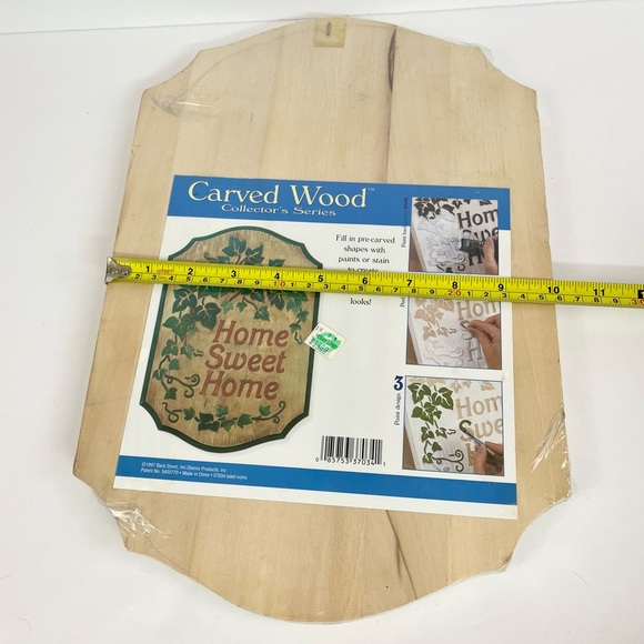 Wood Home Sweet Home DIY Painting Sign For Craft Project - Picture 5 of 7